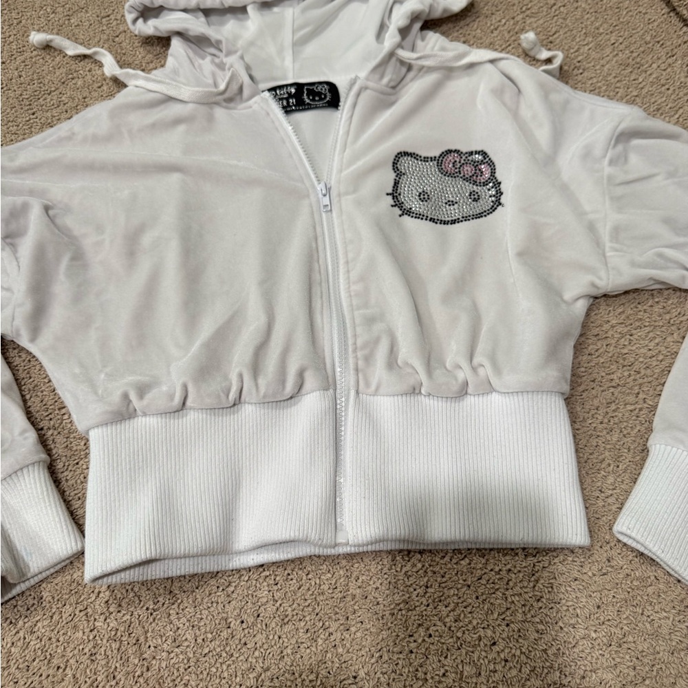Hello Kitty White Kids Jacket